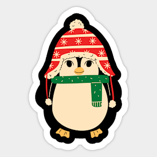 penguin christmas Sticker